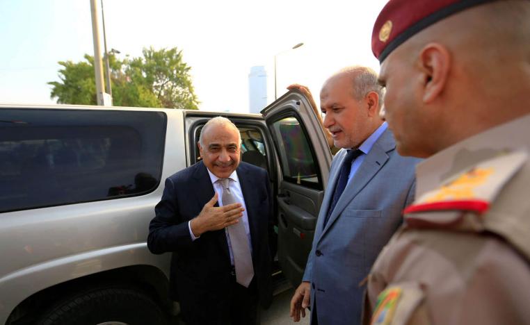 رئيس الوزراء العراقي عادل عبدالمهدي يصل لافتتاح معرض بغداد الدولي