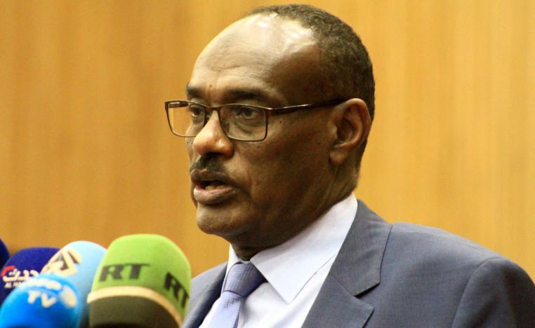 Sudanese Foreign Minister Ahmed al-Dierdiry.