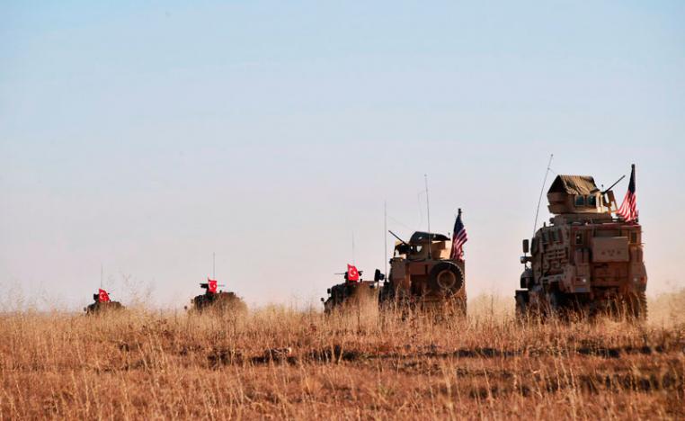 دوريات أميركية تركية مشتركة في محيط منبج