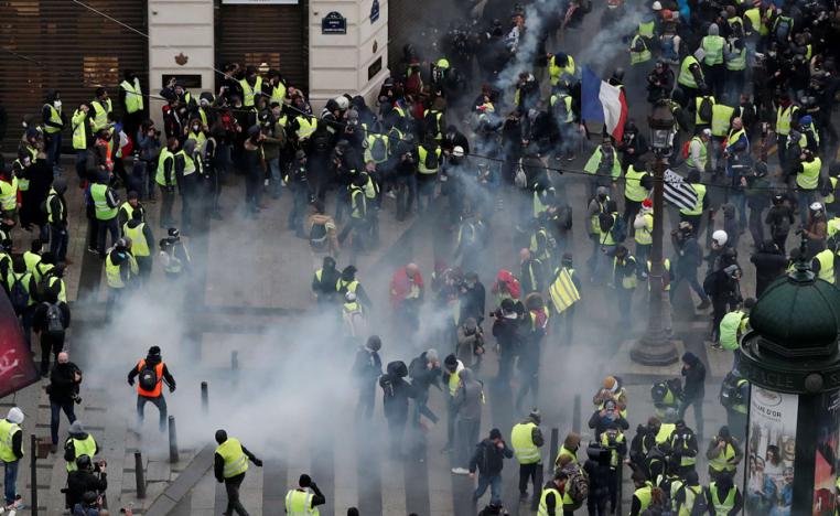 حراك السترات الصفراء 