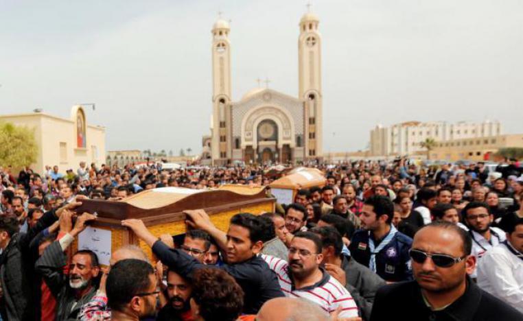 حادثة مقتل رجل وابنه أثارت غضب أقباط مصر