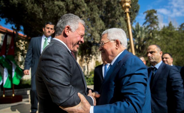 العاهل الأردني الملك عبدالله الثاني استقبل الرئيس الفلسطيني محمود عباس في عمان