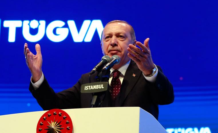 الرئيس التركي رجب طيب اردوغان