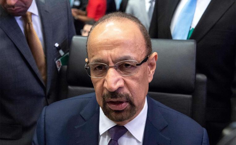 Saudi Arabia's oil minister Khalid al Falih