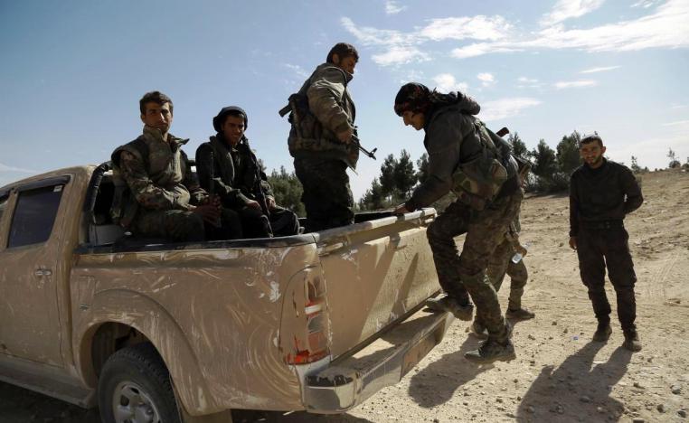 قوات سوريا الديمقراطية تخوض معركة حاسمة مع داعش في شرق سوريا 