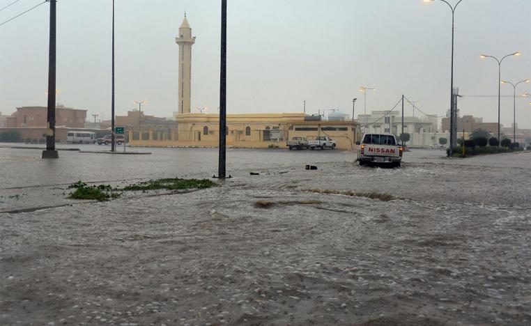 Heavy downpours have hit several areas of Saudi Arabia this week