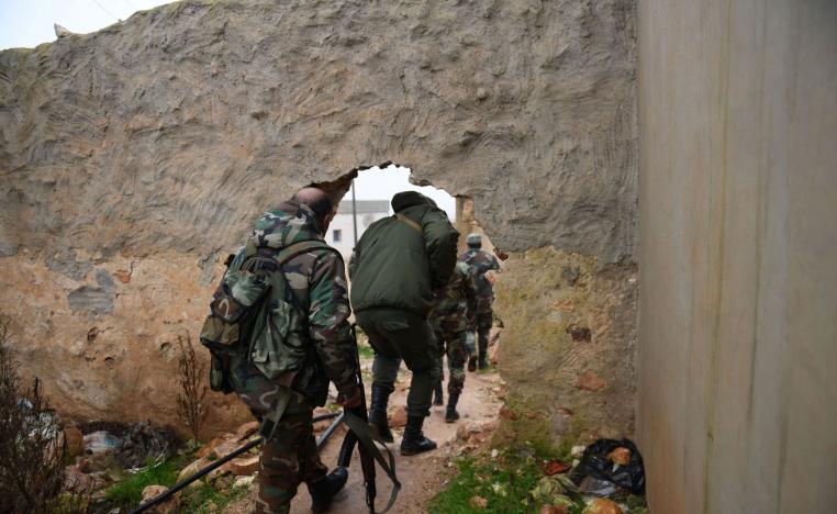 القوات السورية تسيطر على أكثر من 60 بالمئة من الأراضي