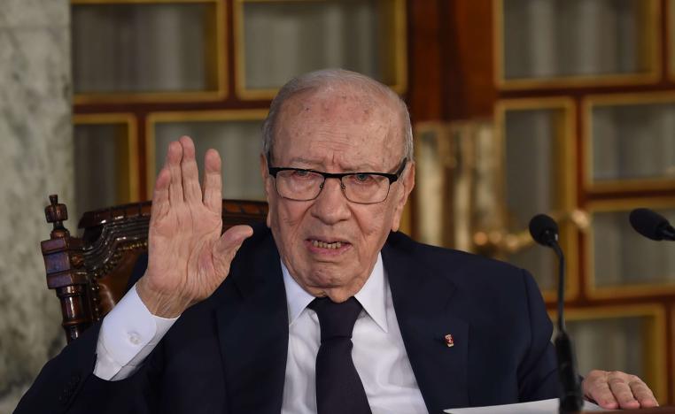 قائد السبسي: نحن لا نتهم دون حجة