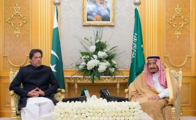 الملك سلمان ورئيس وزراء باكستان