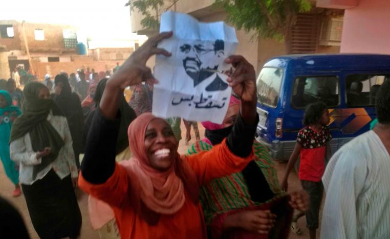 مطالب بلإفراج عن النساء اللواتي اعتقلن خلال التظاهرات