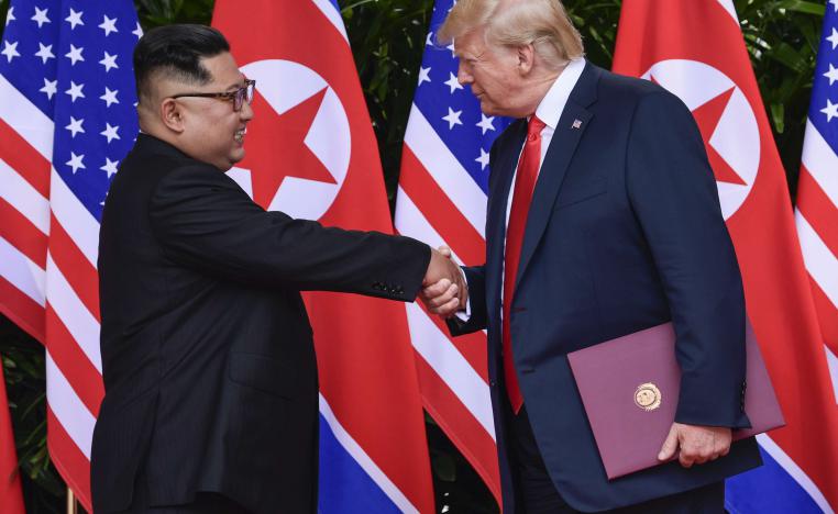 لقاء ترامب وكيم