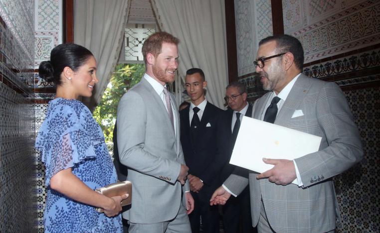 رسالة من الملكة اليزابيث الى الملك محمد السادس