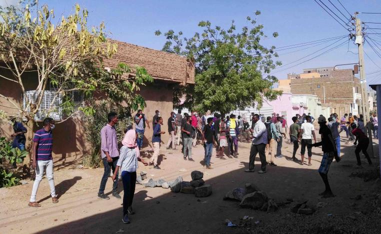 "We have only one aim and that is to make the president step down."