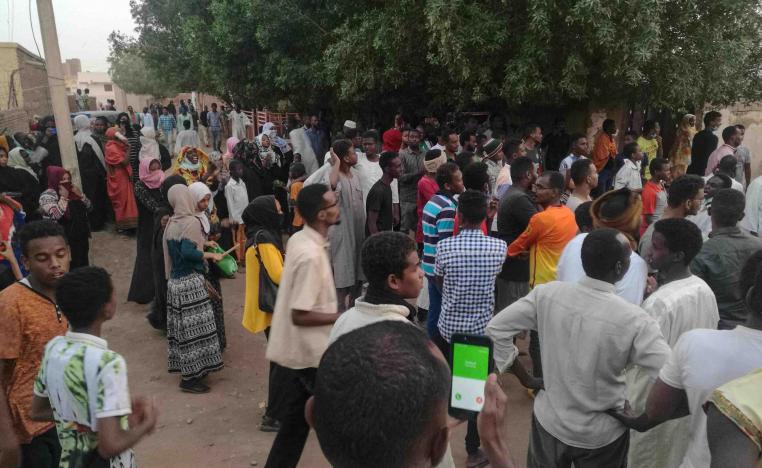 The Sudanese Professionals Association that is spearheading the protest campaign had called on demonstrators to march on the palace