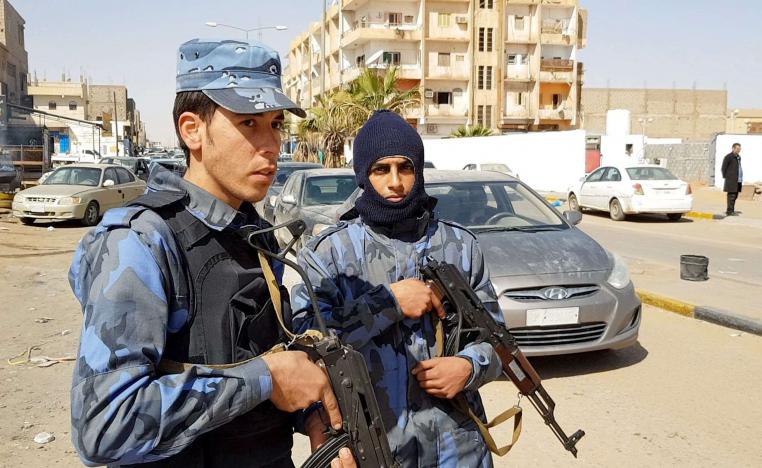 Forces loyal to Libyan strongman Khalifa Haftar.