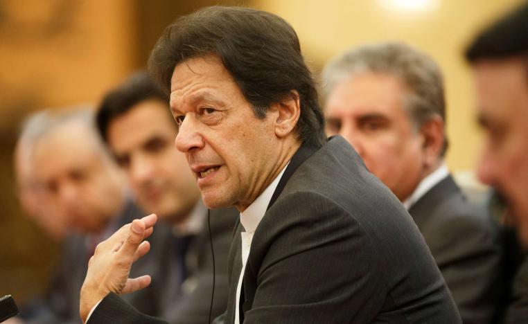 Pakistan's Prime Minister Imran Khan