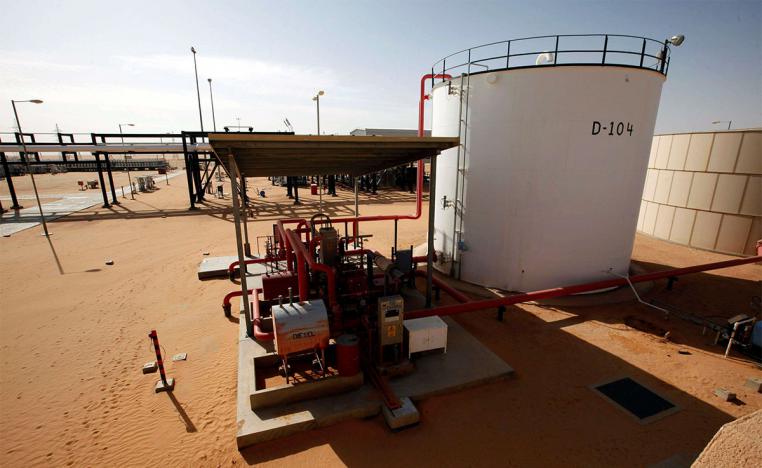 A general view shows Libya's El Sharara oilfield 