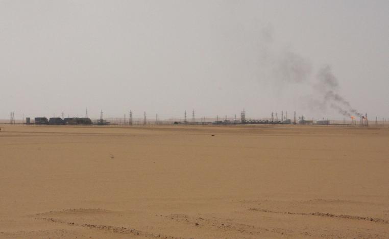 A view shows Sharara oil field near Ubari, Libya, July 6, 2017.