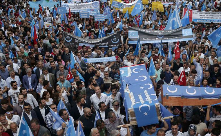 A UN panel of experts has said that nearly one million Uighurs and other Turkic-speaking minorities had been herded into "re-education camps"