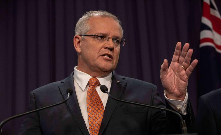 Morrison warned he would consider "all options" in reviewing ties with Turkey
