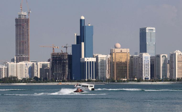 A general view of the Abu Dhabi skyline is seen, December 15, 2009.