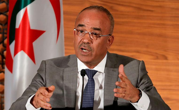 Algeria's newly appointed prime minister Noureddine Bedoui