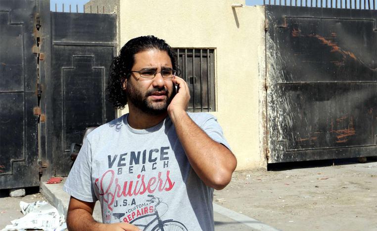 Abdel Fattah is one of many activists jailed since the military overthrew President Mursi