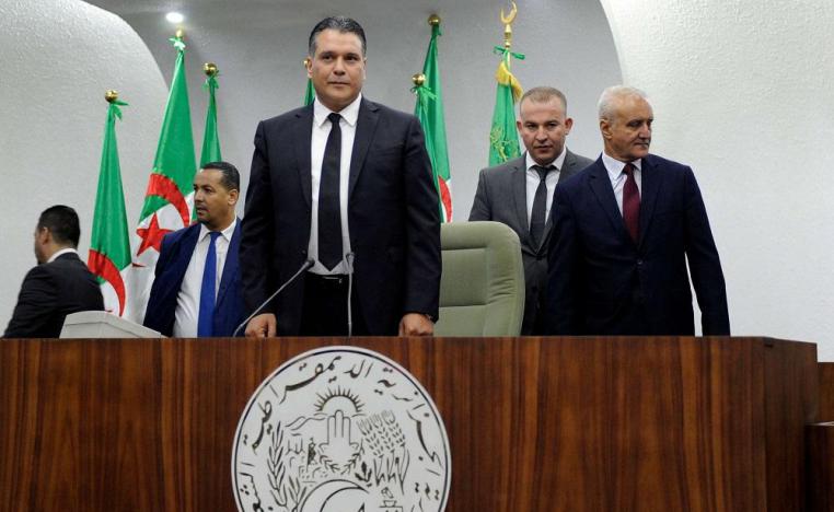 معاذ بوشارب منسق الهيئة المؤقتة المسيرة لجبهة التحرير الوطني