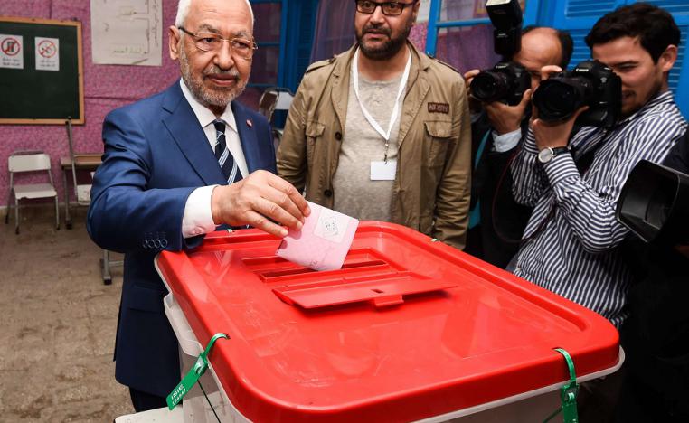 رئيس حركة النهضة راشد الغنوشي