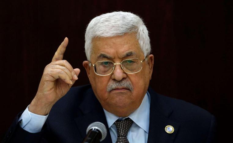 رئيس السلطة الفلسطينية محمود عباس ابو مازن