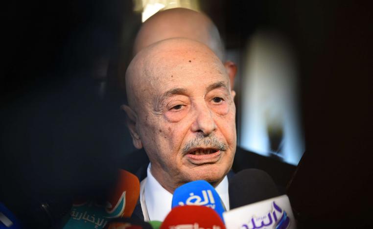 رئيس مجلس النواب الليبي عقيلة صالح 