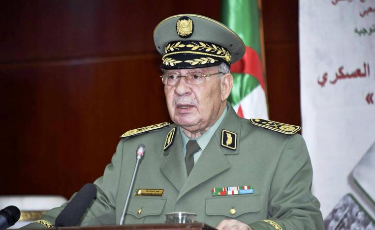 قائد الجيش الجزائري الفريق قايد صالح 