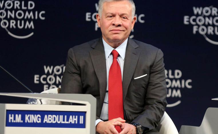 العاهل الأردني الملك عبدالله الثاني في منتدى البحر الميت
