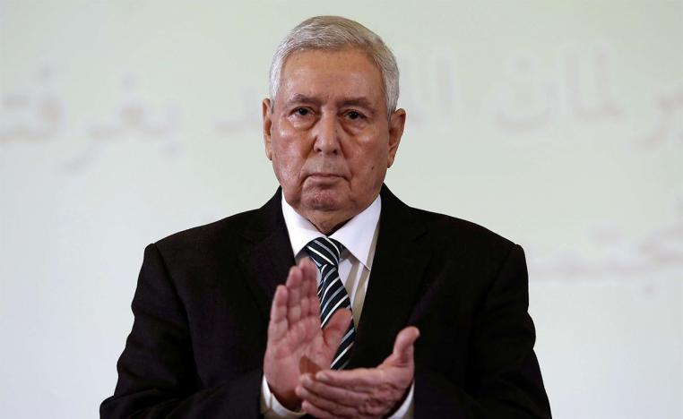 Abdelkader Bensalah as Algeria's interim president 