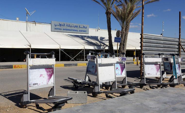 Haftar's forces claimed an airstrike on Tripoli's only functioning airport