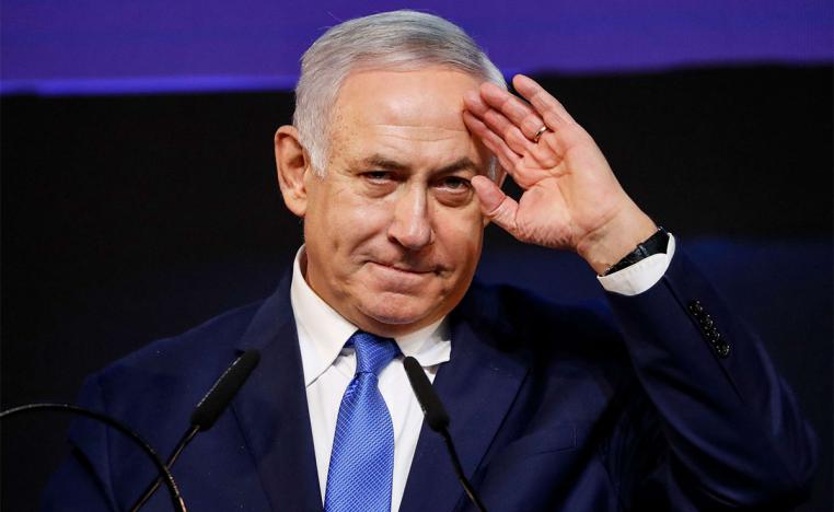 Netanyahu's rightwing Likud party looked set to finish with a similar number of seats in parliament 