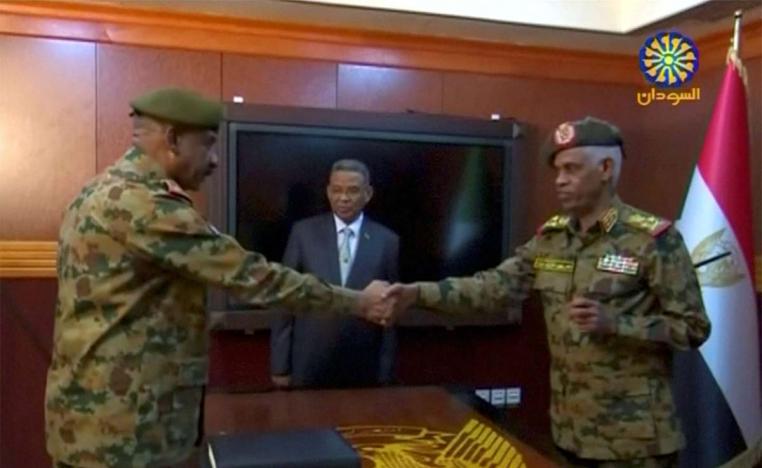 There is growing international pressure for a handover to civilian rule