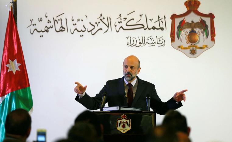 رئيس الوزراء الاردني عمر الرزاز 