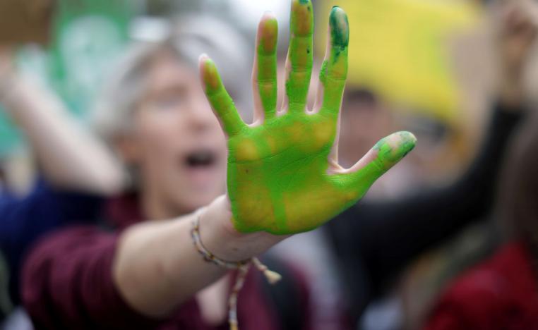 مظاهرة حول المناخ