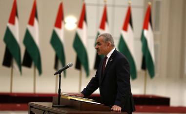 Shtayyeh reiterated Palestinians' core demands for a two-state peace deal with Israel