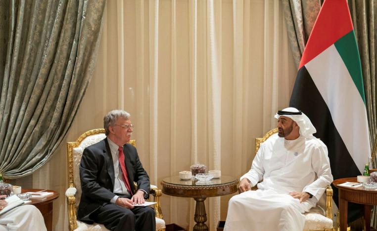 زيارة بولتون للامارات