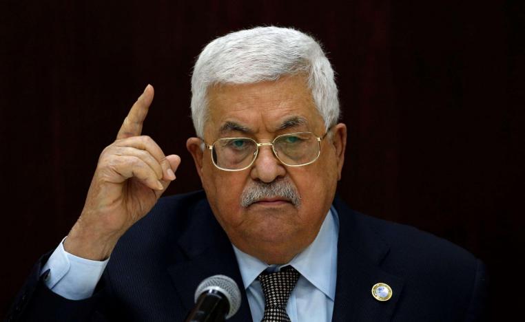 رئيس السلطة الوطنية الفلسطينية محمود عباس ابو مازن