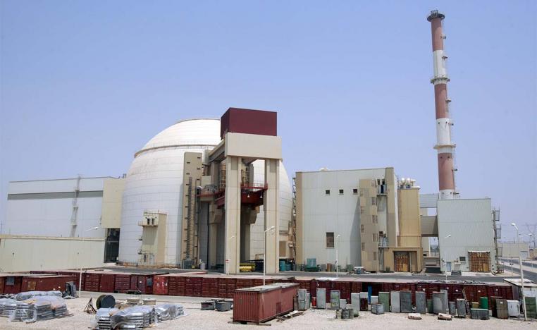 A general view of the Bushehr main nuclear reactor in Iran