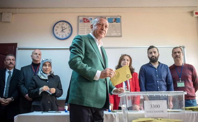 الرئيس التركي رجب طيب اردوغان