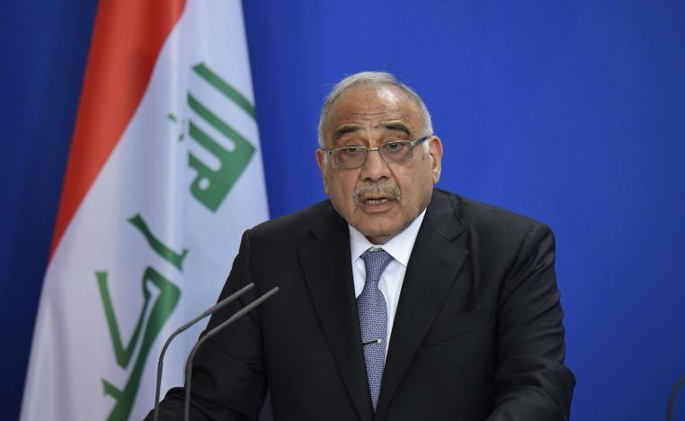 Abdel Mahdi stressed the need to "avoid giving other parties the space to inflame the situation"