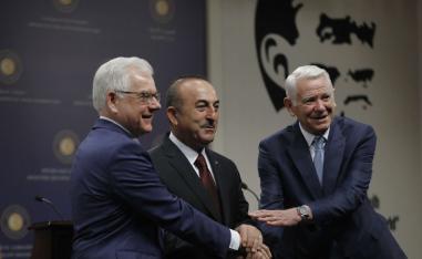 "The US threats of sanctions shows that they don't know Turkey," Vice President Fuat Oktay said