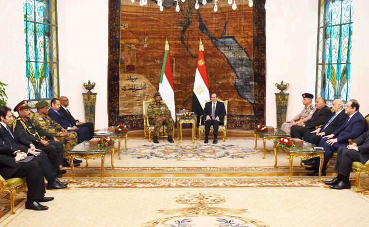 His visit comes after Sudanese protest leaders announced a two-day strike from Tuesday