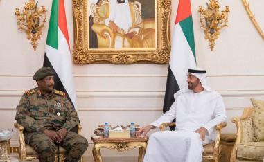 xProtesters calling for a transition to democracy have warned against any intervention by the three regional allies