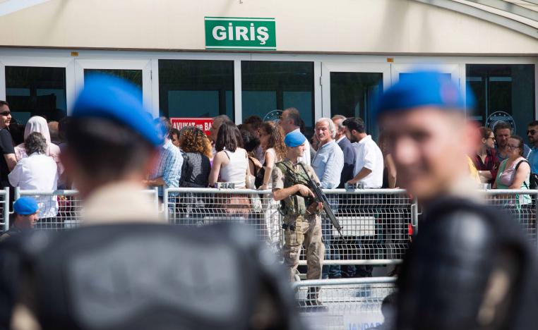  إجراءات أمنية مشددة رافقت جلسة الاستماع 