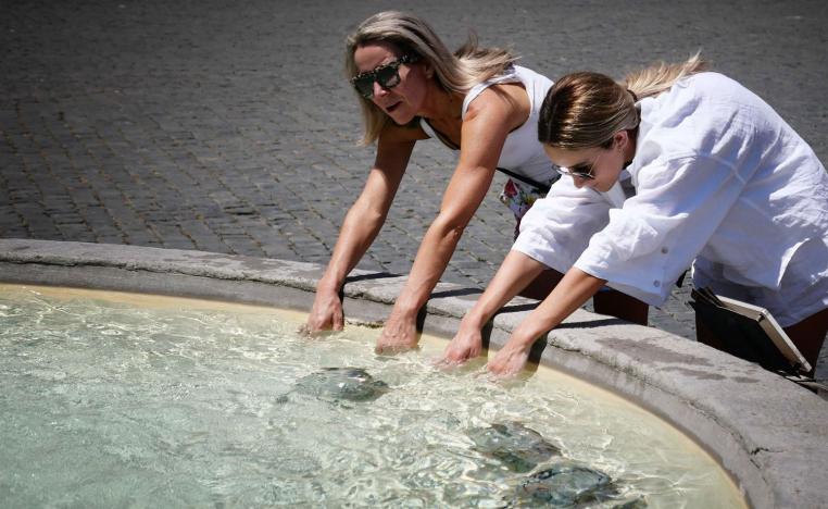  ارتفاع درجات الحرارة  